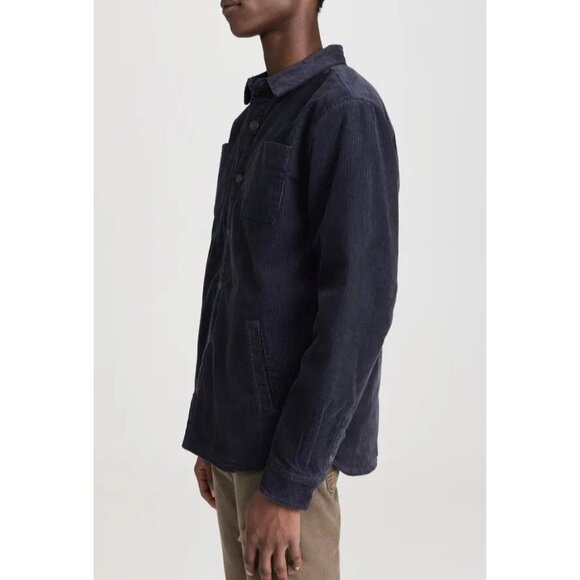 Katin The Harold Corduroy Shirt Jacket in Navy NEW - Picture 4 of 8